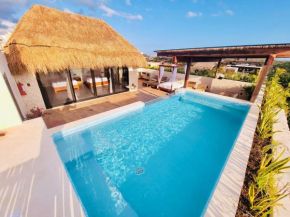4 Bedroom Deluxe Penthouse with Private Roof Garden With Pool in Aldea Zama Tikal 17